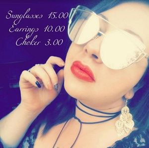 Gorgeous sunglasses and chokers